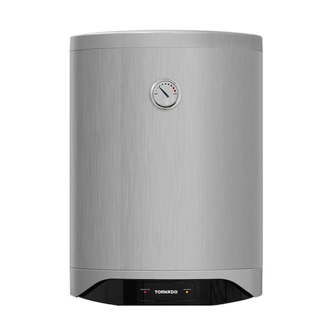 Tornado Electric Water Heater 50 Liter - Silver - TEEE-50MS