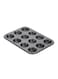 ROYALFORD 12 Cup Muffin Pan Black