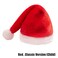 Generic-Red Classic VersIon(Child) Christmas Hat Xmas Holiday Hat Santa Hat for Adults Children Unisex Velvet Comfort Christmas Hats with Extra Thicken Classic Fur for Christmas New Year Festive Holid