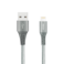 Levore USB to Lightning Nylon Cable MFI Certified 1m - Gray