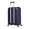 Eminent Hard Case Large Checked Travel Bag Luggage Trolley Polypropylene Lightweight 4 Quiet Double Spinner Wheels Suitcase With TSA Lock B0002 Purple