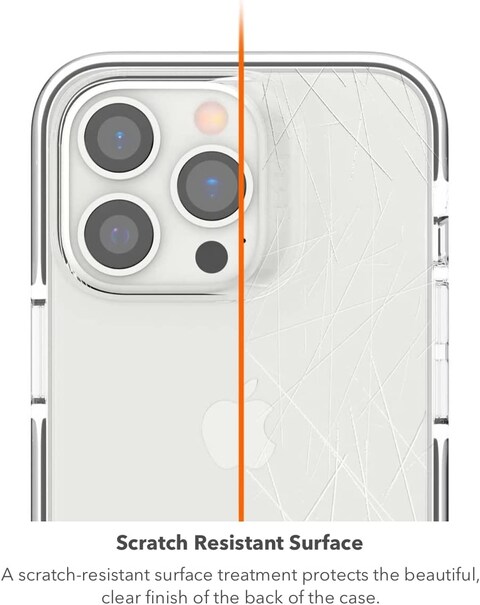 Gear4 Santa Cruz designed for iPhone 13 case cover with D3O Impact Protection upto 13 Feet / 4 Meter - Black