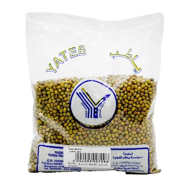 Yateb Whole Moong Dal Green 500g