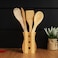 Delcasa 5Pcs Bamboo Kitchen Tools