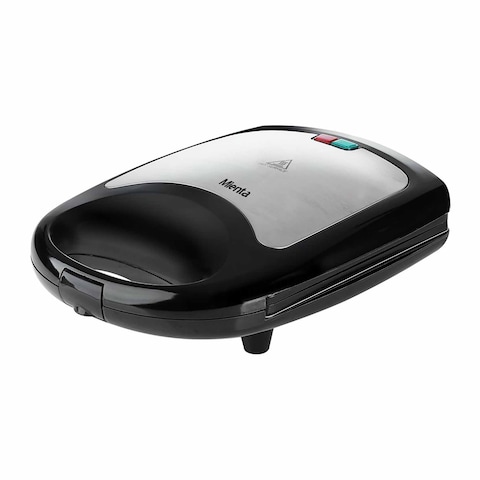 Mienta Sandwich and Waffle Maker 1200 Watt - Black - SM27609A