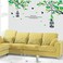 StickieArt - Green Leaves Bird Cage Wall Decal - Large - 60 x 90 cm - STA-180