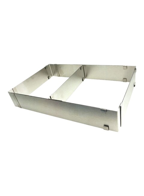 Generic Extendable Cake Mould Silver
