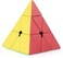 Pyraminx Speed Cube Triangle Magic Cube Pyramid Stickerless Cube Puzzle Cube for Beginners Kids