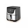 GS General Supreme 1700W Touch Control Air Fryer, 5.5 Liter Capacity, Silver