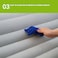 Generic-Multifunctional Car Flocking Air Mattress Undulating Style Inflatable Bed Back Seat Cushions for Travel Camping