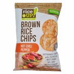 Buy Rice Up Brown Rice Hot Chilli Pepper Chips 60g in UAE