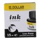 Dollar Fountain Pen Black Ink Bottle 15 ml