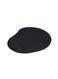 Generic Silicone Mouse Pad With Wrist Support Black