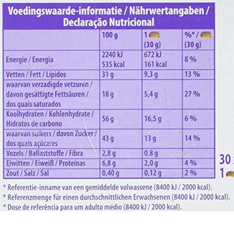 Milka Chocolate Wafer 30G