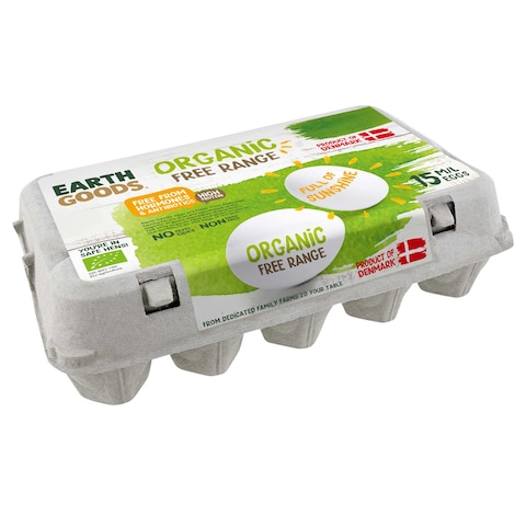 Earth Goods Organic Eggs 15 PCS