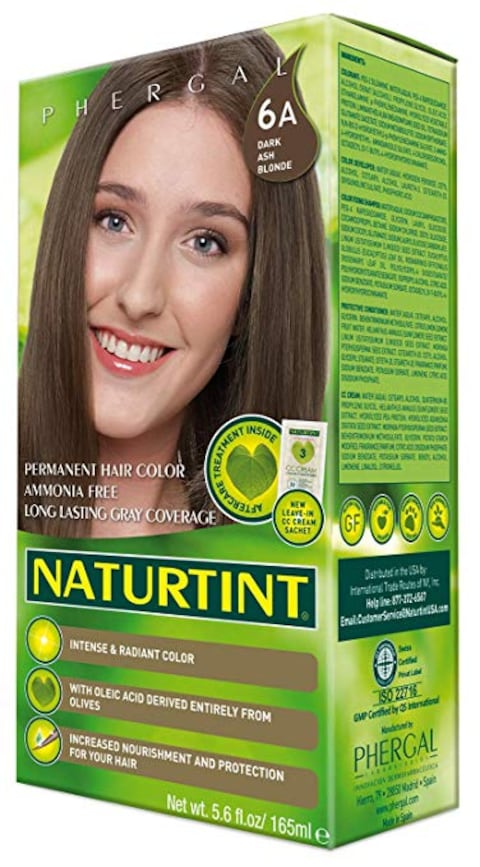 Naturtint - 6A - Dark Ash Blonde 165Ml:1216