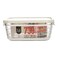 L&amp;L GLASS EASY SEAL-SQUARE-730ML-W