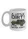 muGGyz Trashy And Sassy Printed Ceramic Coffee Mug White