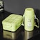 Royalford Lunch Box, Water Bottle With PP Cutlery 1X48