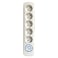 Elios Premio Multi Socket - 5 Outlet - White