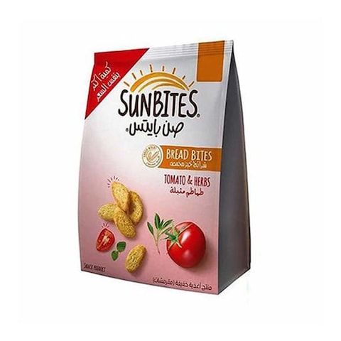 Sunbites Tomato &amp; Herbs Bread Bites - 68 gram