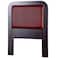 King Koil New York 2 Head Board KKNY02BCR3 Black Cherry Red 120cm