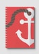 Lowha Spiral Notebook With 60 Sheets And Hard Paper Covers With Anchorage Design, For Jotting Notes And Reminders, For Work, University, School