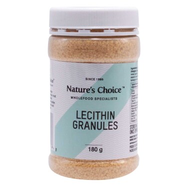 Natures Choice Gluten Free Lecithin Granules 180g