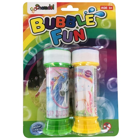 Buy Chamdol Bubble Fun Toy Set Multicolour Pack of 2 in UAE