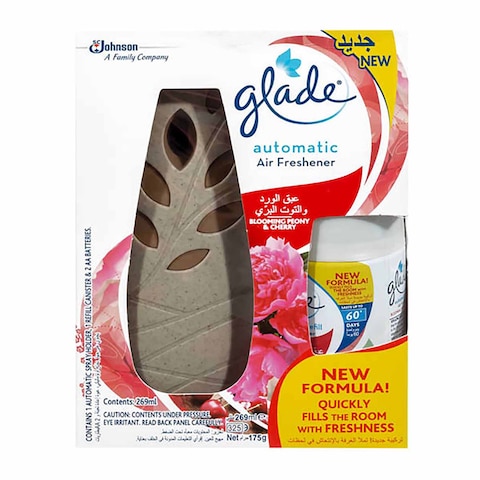 Buy Glade Blooming Peony  Cherry Automatic Spray - 269ml in Egypt