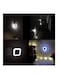 Generic - 4-Piece Auto Sensor Square LED Light Set White 10centimeter