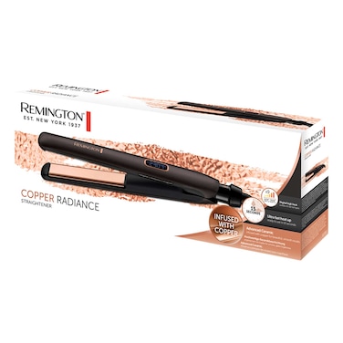 Remington S5700 Copper Radiance Hair Straightener Black And Copper