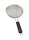 ALMUFARREJ Long Hand Strainer Silver/Black 26centimeter