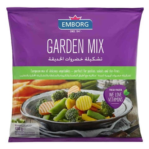 Emborg Frozen Garden Mix Vegetables 450g