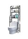 Generic 3-Tier Toilet Storage Rack Black