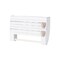 Generic Wall Mounted Multi-Layer Storage Rack Beige/White 390x240x100millimeter
