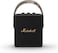 Marshall Stockwell Ii Black &amp; Brass Portable Bluetooth Speaker