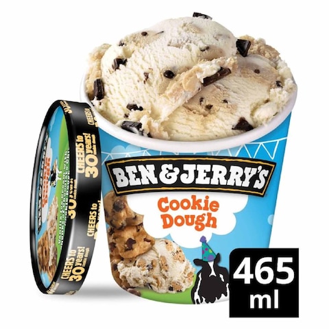 Ben &amp; Jerry&rsquo;S Cookie Dough 465Ml