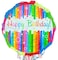 Party Time - Pull String Colorful Happy Birthday Pi&ntilde;ata