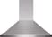 Nobel Stainless Steel Range Hood - 400m&sup3;/h, 3 Speed Settings, Halogen Light, Dishwasher Safe Filter - NBI8662CH