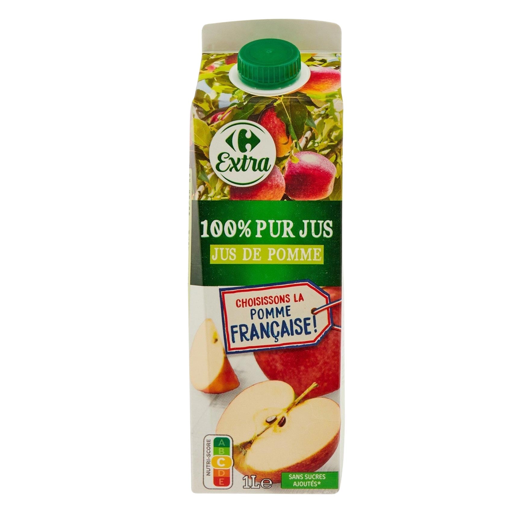 Buy Carrefour Extra 100% Pure Apple Juice 1L Online | Carrefour KSA