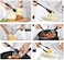 11 Pcs Silicone Kitchen Utensils Set Heat Resistant Cooking Tools for Non Stick Cookware Easy to Clean Kitchen Baking Kit with Holder, Black
