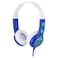 BuddyPhones - Connect On-Ear Wired Headphones Blue