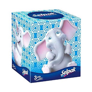 Selpak Boutique Facial Tissue 48 Pieces