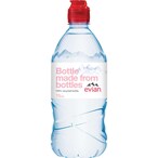 Buy evian  Recycled Bottles Natural Mineral Water 750ml Sports Cap in UAE