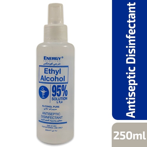 Buy Energy Ethyl Alcohol Spray (70%) 250+50Ml Online | Carrefour UAE