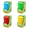 Joker Slimy Green Planet Recycle Bin Slime Fun Multicolour 500ml Pack of 5