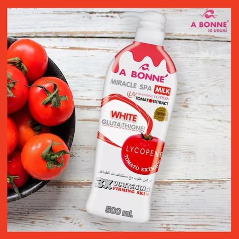 A Bonne Miracle Spa Milk Tomato Body Lotion - 500ml