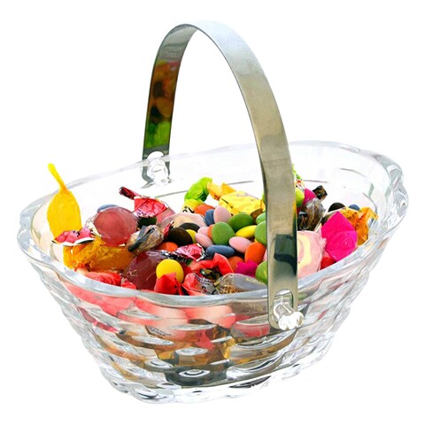 F&amp;D Rattan Basket No. 30 Silver 20cm