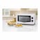 Black+Decker Toaster Oven - 9 Liter - White - TRO9DG-B5